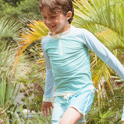 法國KiETLA ICONIK 游泳防曬上衣(薄荷湖水綠)6