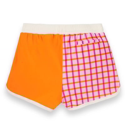 法國KiETLA ICONIK 游泳防曬海灘褲(陽光橘格)2