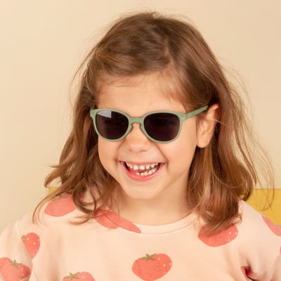 法國KiETLA WAZZ瓦茲幼兒太陽眼鏡(1-12Y｜卡其綠)6