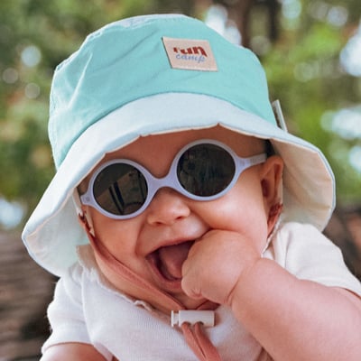 法國KiETLA BOB's輕盈遮陽帽(湖水藍)7