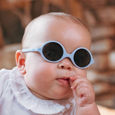 法國KiETLA 黛寶拉幼兒太陽眼鏡(0-12M/愛麗絲藍)5