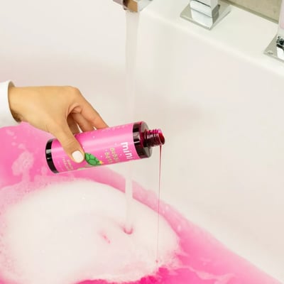 英國MINI U-草莓閃亮亮泡泡露(250ml)3