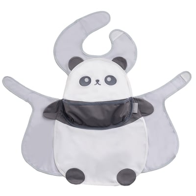 日本ABOO 動物造型長版圍裙(熊貓)6