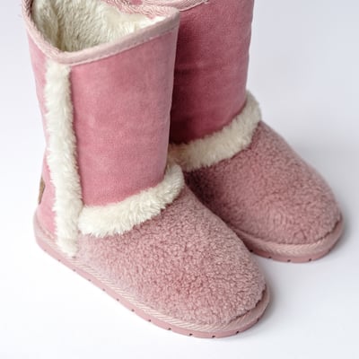 法國BOXBO ESKIMO雪靴-愛斯基摩(粉紅檸檬)2