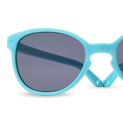 法國KiETLA WAZZ瓦茲兒童偏光太陽眼鏡（4-12Y｜風暴藍）3