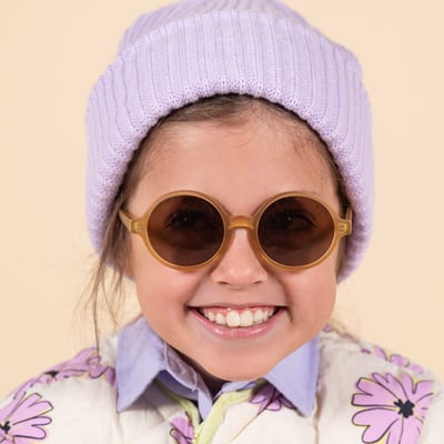 法國WOAM Disco迪斯可太陽眼鏡(6-16Y/Adults 琥珀棕)6