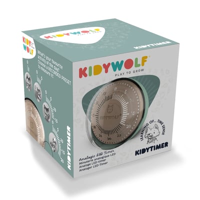 比利時KIDYWOLF 智慧學習計時器9