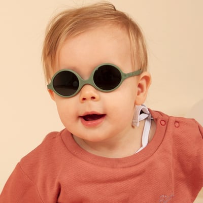 法國KiETLA 黛寶拉幼兒太陽眼鏡(0-12M/卡其綠)8