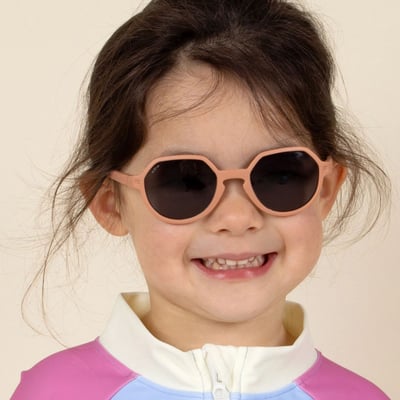 法國KiETLA OOZZ奧茲幼兒太陽眼鏡（1–4Y｜霧杏棕）7