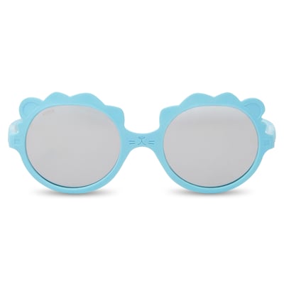 法國KiETLA LION萌貝獅幼兒太陽眼鏡（1-4Y｜風暴藍）2