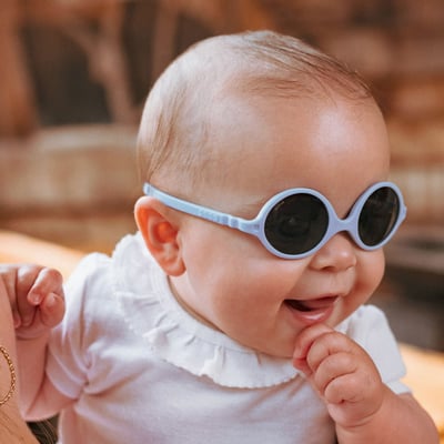 法國KiETLA 黛寶拉幼兒太陽眼鏡(0-12M/愛麗絲藍)6