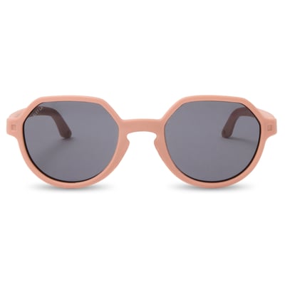 法國KiETLA OOZZ奧茲幼兒太陽眼鏡（1–4Y｜霧杏棕）2