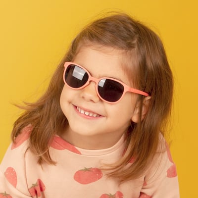 法國KiETLA WAZZ瓦茲幼兒太陽眼鏡(1-4Y｜葡萄柚)7
