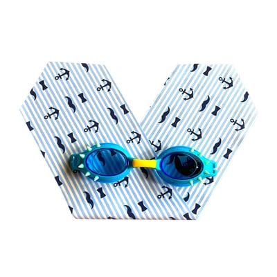 法國waterplops-幼童游泳泳鏡 (小船長/2-4Y)1