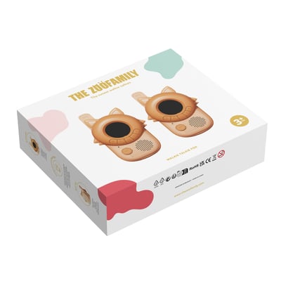 比利時TheZoofamily-WalkieTalkie 冒險家對講機(狐狸)6