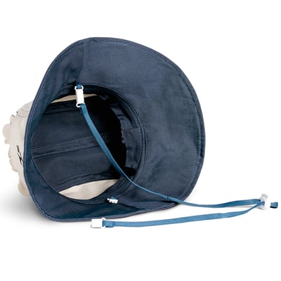 法國KiETLA BOB's萌貝貝遮陽帽(紳士藍)3