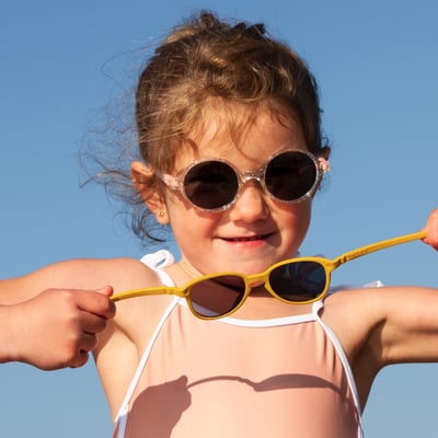 法國KiETLA WAZZ瓦茲幼兒太陽眼鏡(1-4Y｜芥末黃)9