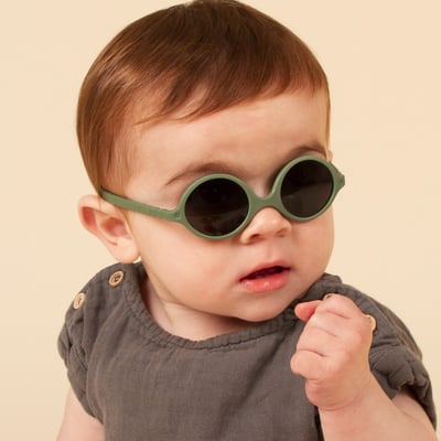 法國KiETLA 黛寶拉幼兒太陽眼鏡(0-12M/卡其綠)5