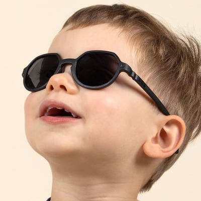 法國KiETLA OOZZ奧茲幼兒太陽眼鏡（0–4Y｜霧黑曜）6