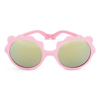 法國KiETLA LION萌貝獅幼兒太陽眼鏡(1-4Y 櫻花粉)2
