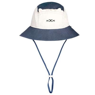 法國KiETLA BOB's萌貝貝遮陽帽(紳士藍)4