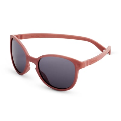 法國KiETLA WAZZ瓦茲幼兒太陽眼鏡(1-4Y｜瓦陶紅)1