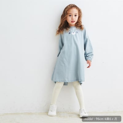 日本ABOO 動物造型長袖罩衫(淺藍熊熊)3