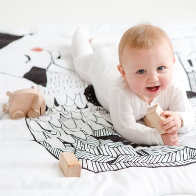 美國RookieHumans 多功能純棉絲柔被(天鵝湖的夢幻)3