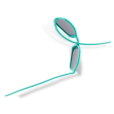 法國KiETLA EYZZ奧茲幼兒太陽眼鏡（4-12Y｜松石綠）5