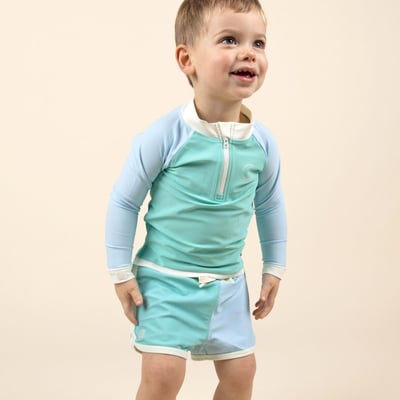 法國KiETLA ICONIK 游泳防曬上衣(薄荷湖水綠)8