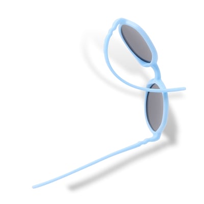 法國KiETLA OOZZ奧茲幼兒太陽眼鏡（0–1Y｜晴天藍）5