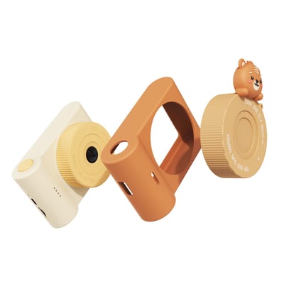 比利時TheZoofamily-UrbanZoo 兒童數位相機(棕熊)5