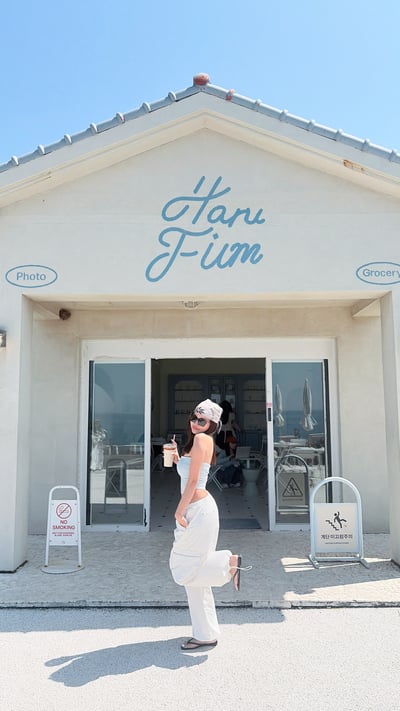 Summery夏日最愛白色抽繩工裝褲10