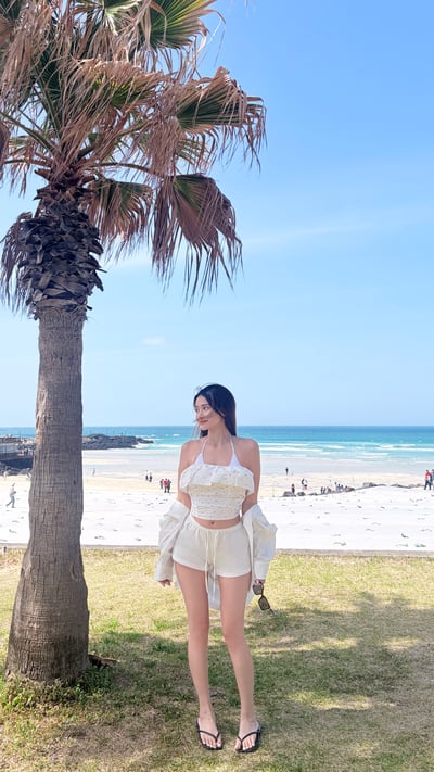 Summery純欲度假抽繩短褲4