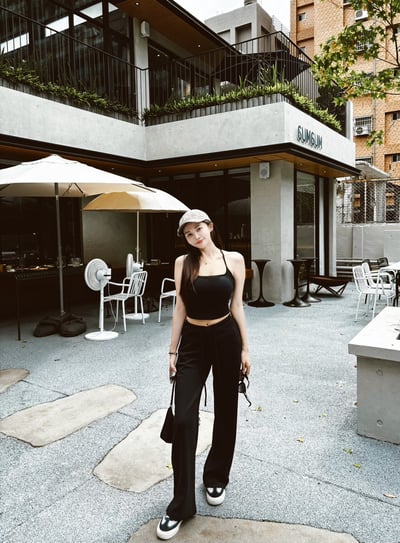 RESORT 極致舒適雲朵棉褲 黑2