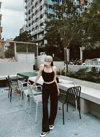 RESORT 極致舒適雲朵棉褲 黑12