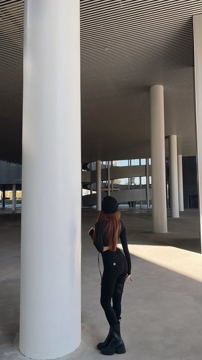 2026PILATES高級網紗提臀口袋瑜珈褲 黑9