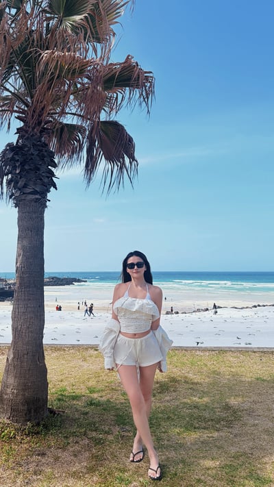 Summery純欲度假抽繩短褲7