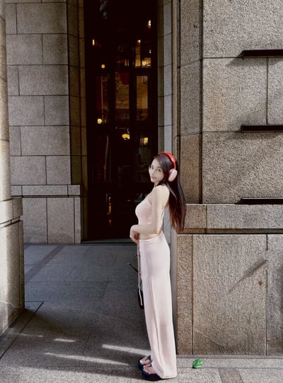 RESORT 極致直角肩繞薄感BRATOP 淺粉5