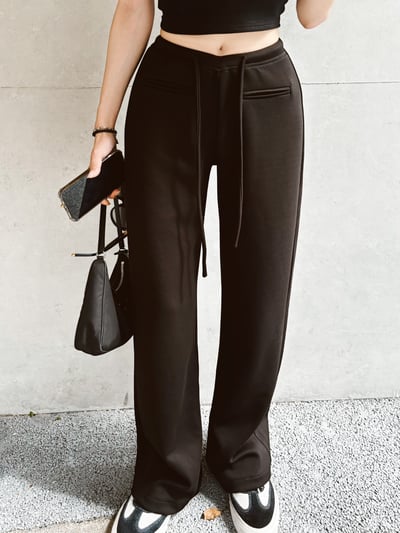 RESORT 極致舒適雲朵棉褲 黑14