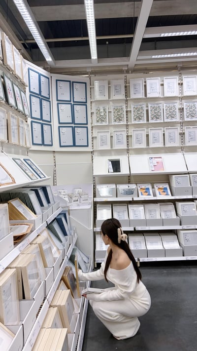 CASUAL氣質仙女v領露肩+針織褲套裝(氣質白)6