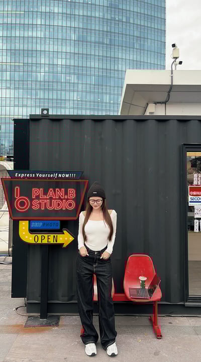 Xmas歐美美背U領連體Bratop  白5