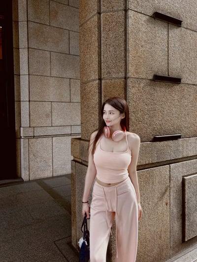 RESORT 極致舒適雲朵棉褲 淺粉4