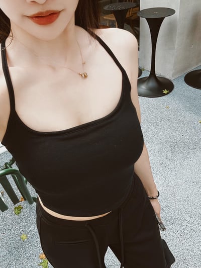 RESORT 極致直角肩繞薄感BRATOP 黑2