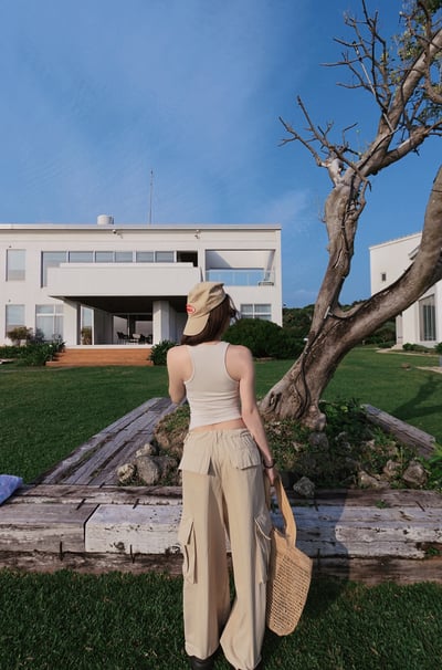 Summery本期最愛抽繩卡其工裝褲8