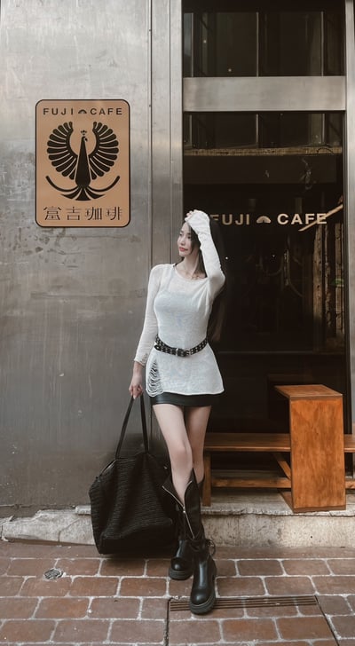 拜託美女都要有的拉鍊騎士長靴11