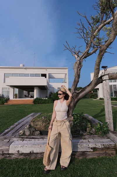 Summery本期最愛抽繩卡其工裝褲11