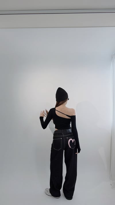 Xmas本期必收斜肩簍空Bratop 黑7