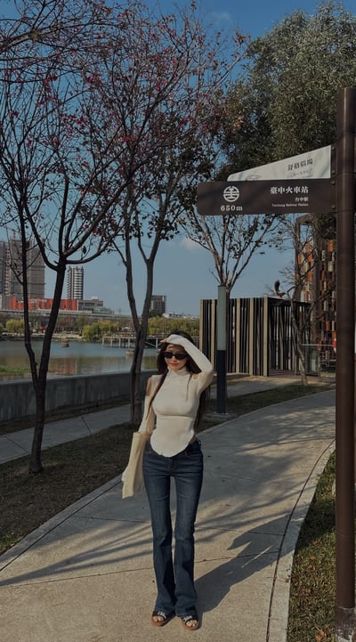 CASUAL純欲高知露肩打底衣(白)2