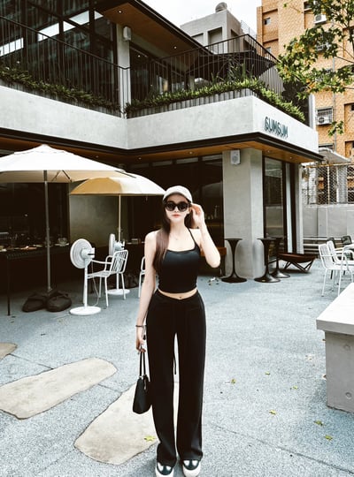 RESORT 極致舒適雲朵棉褲 黑1